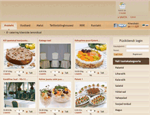 Tablet Screenshot of e-catering.ee